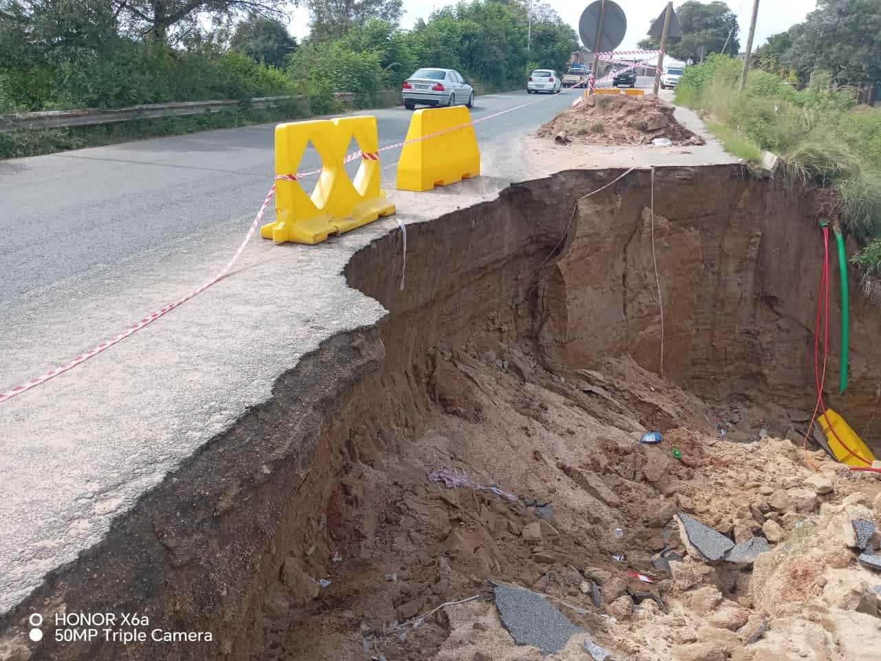 Disaster in waiting on the R538 near Hazyview | Mpumalanga News