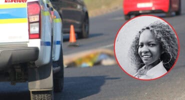 Happy Shakwane was hit by a car on the R40 while jogging. > Photo: Supplied