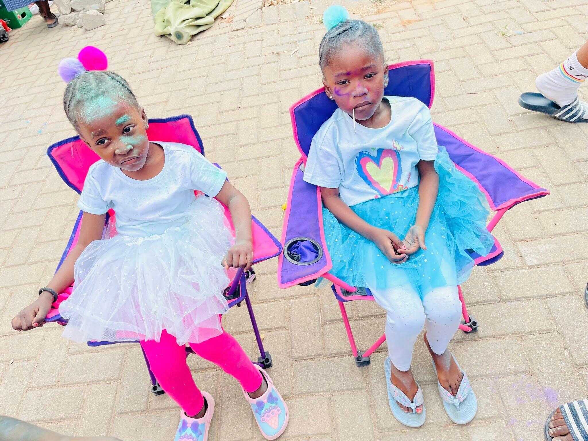 Amani Mogane and Nkazimulo Mathole.