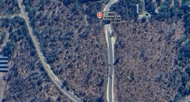 A screenshot from Google Maps shows Skukuza National Park. > Photo: Sourced/Google Maps