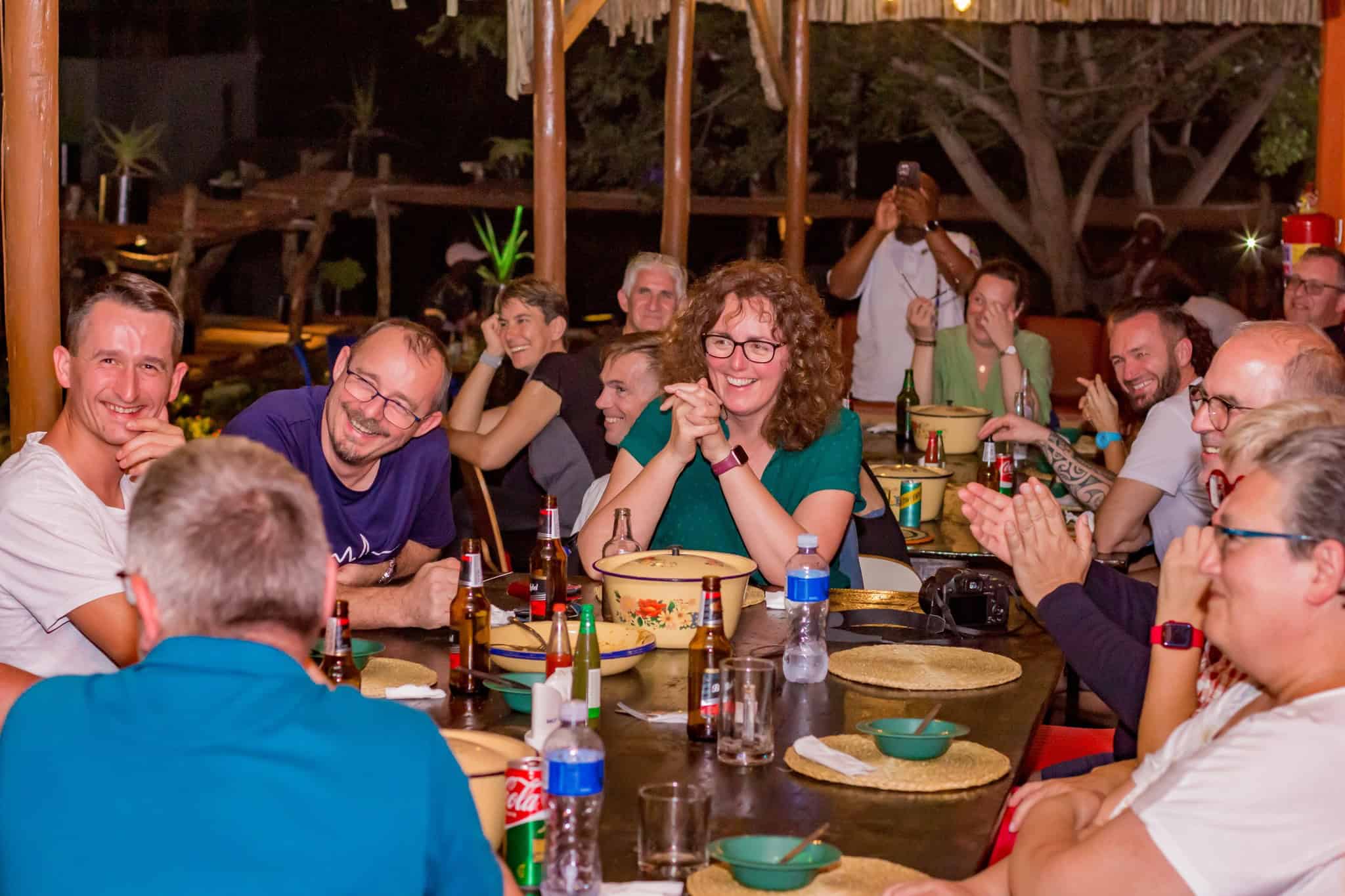 Some of the French guests. Photos: Tumelo Waga Dibakwane