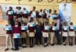 Masemane High School's learners receive their certificates. > Photo: Supplied/Sanca