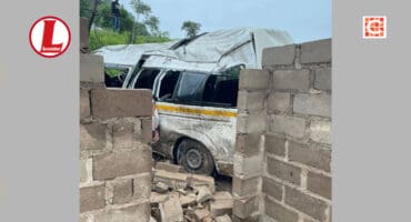 The accident scene. > Photo: Supplied