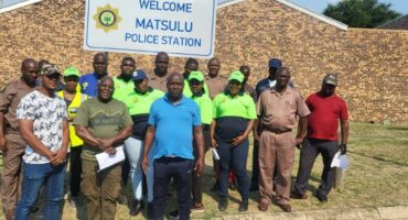 Ehlanzeni CPF members and other crime stakeholders. > Photos: Supplied/CPF