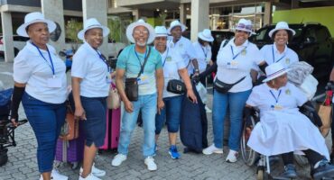 Alumni of the now-closed Emgwenya College of Education during the anniversary celebration.