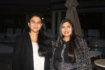 Shreya Nixon and Mohita Latchminarain.