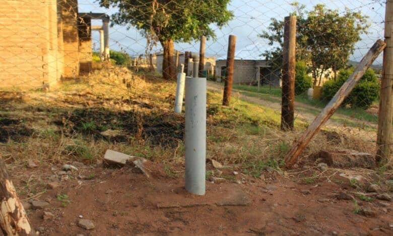 One of the dry taps in Sand River. Photos: Tumelo Waga Dibakwane