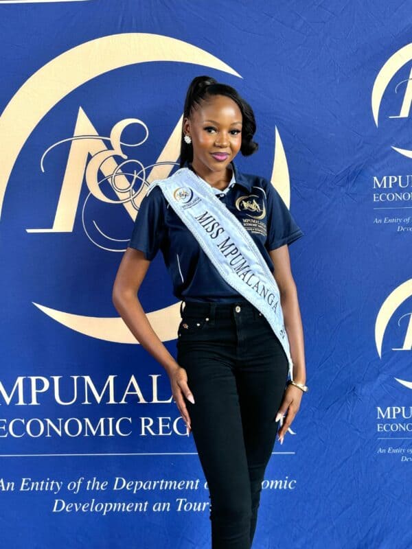 Malibongwe Mkhwanazi, Miss Mpumalanga 2025.