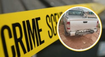 The bakkie that was stollen. > Photo: Supplied/SAPS