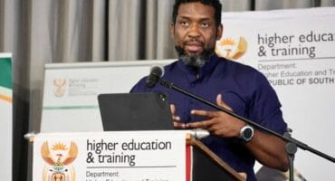 The minister of higher education and training. Buti Manamela. Photo: Supplied/DHET