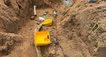 The faulty cable that caused the power outages in parts of Mbombela. > Photo: Supplied