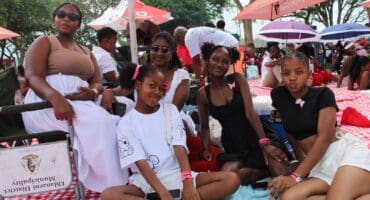 Fortunate Leyane, Thandeka Mabuza, Nobuhle Leyane, Nelisi Mabuza and Samkelisowe Khoza. > Photos: Tumelo Waga Dibakwane