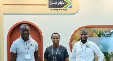 Netto Maluka, Khosi Mthalane and Dzunisani Hlongwane. Photos: Supplied/SA Tourism