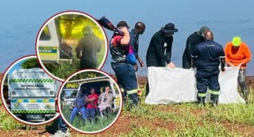 The police diving unit retrieved the body of a pastor who drowned at the Etiyeni Dam in Schoemansdal. The forensic pathologist collected the body. > Photos: Mweli DJ Masilela