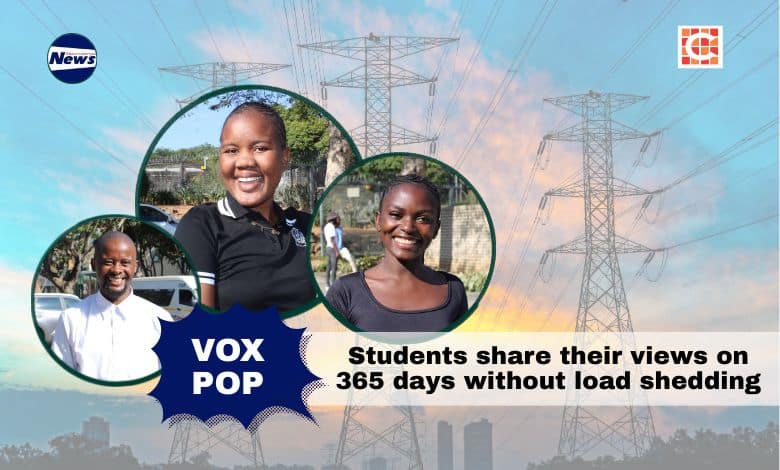 VOX POP | Students share their views on 365 days without load shedding | Mpumalanga News VOX POP | Students share their views on 365 days without load shedding | Mpumalanga News