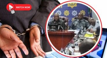 Mpumalanga MEC for community safety, security and liaison Jackie Macie, acting provincial police commissioner Major General Dr Zeph Mkhwanazi, and provincial deputy commissioner for policing Major General Samuel Sekgobela during the release of the fourth-quarter crime statistics. > Photo: Riot Hlatshwayo