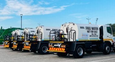 The Ctiy of Mbombela water tankers. Photo: Supplied/CoM