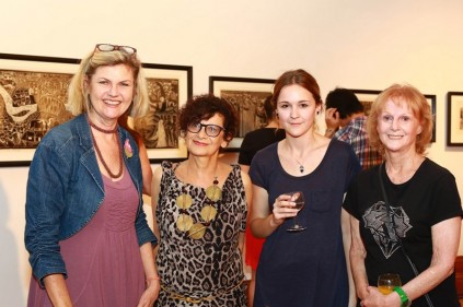 Jenny Stretton, Carol Brown, Jessica Bothma and Val Coppin Shaw.
