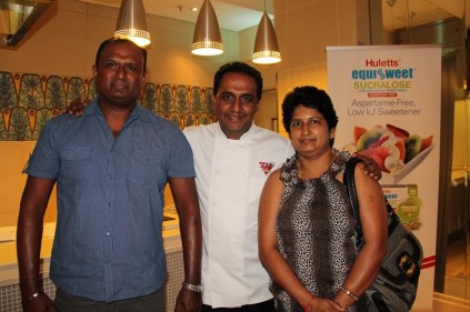 Deon and Neeri Chetty with MasterChef SA 2012, Deena Naidoo.