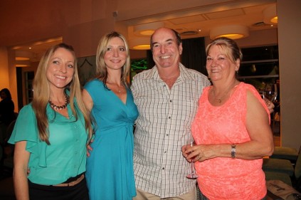 Gabi Kell, co-author Colette Kell, Tim Kell and Trish Kell.