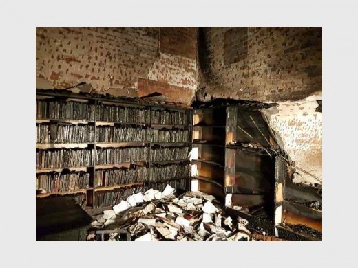 Last week calm was reached after a campus cafeteria was set alight last Monday.