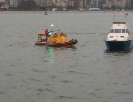 Search and Rescue operations continued for around six hours before the man's body was found in the harbour.