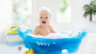 Does your child really need to bath every day?