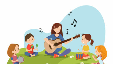 Five simple music instruments for kids to make