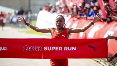 Glenrose Xaba won the women's division of the Boxer Super Run held last month in Durban.