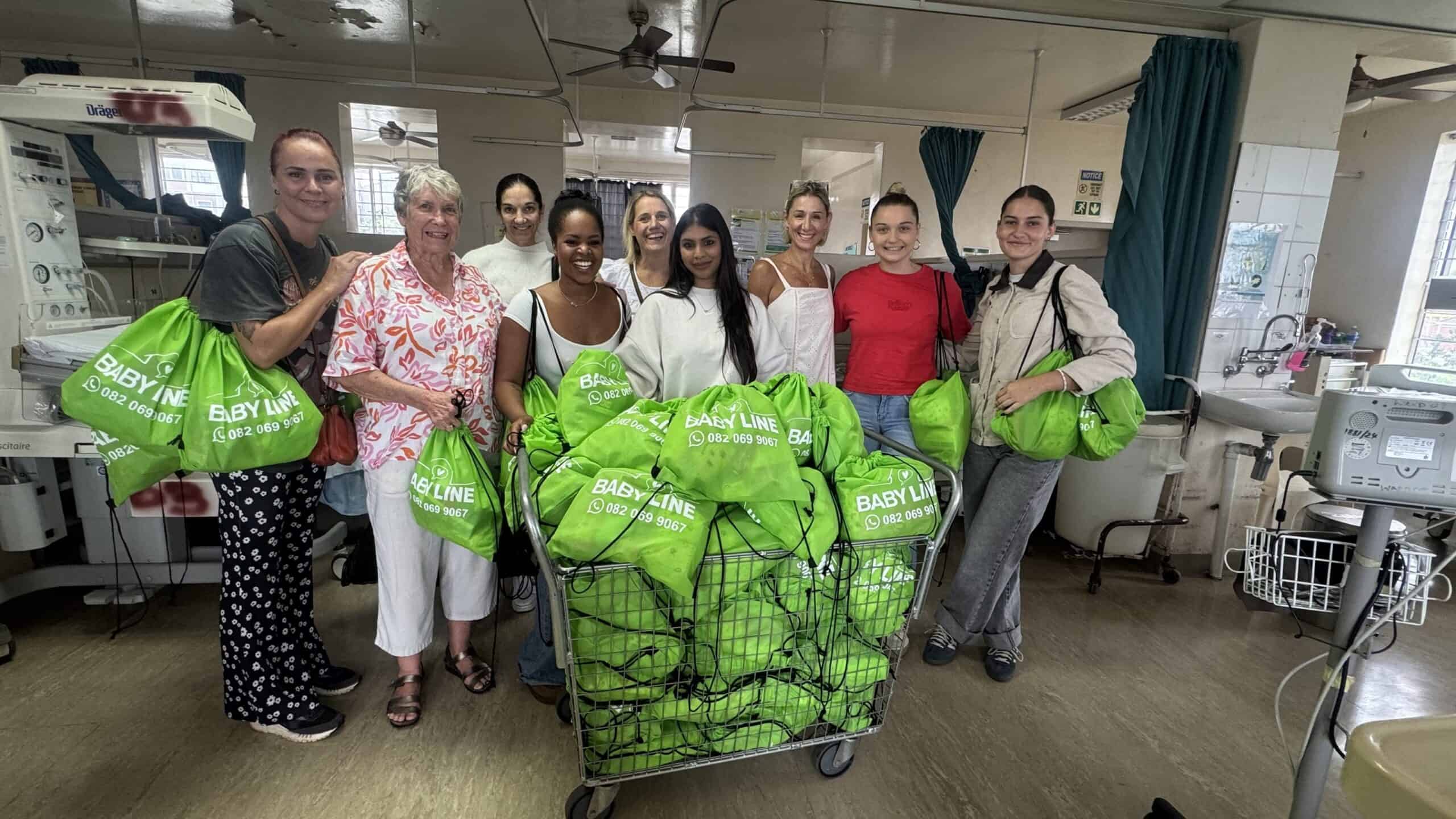 Baby Line delivers hope and essentials to new moms in Durban
