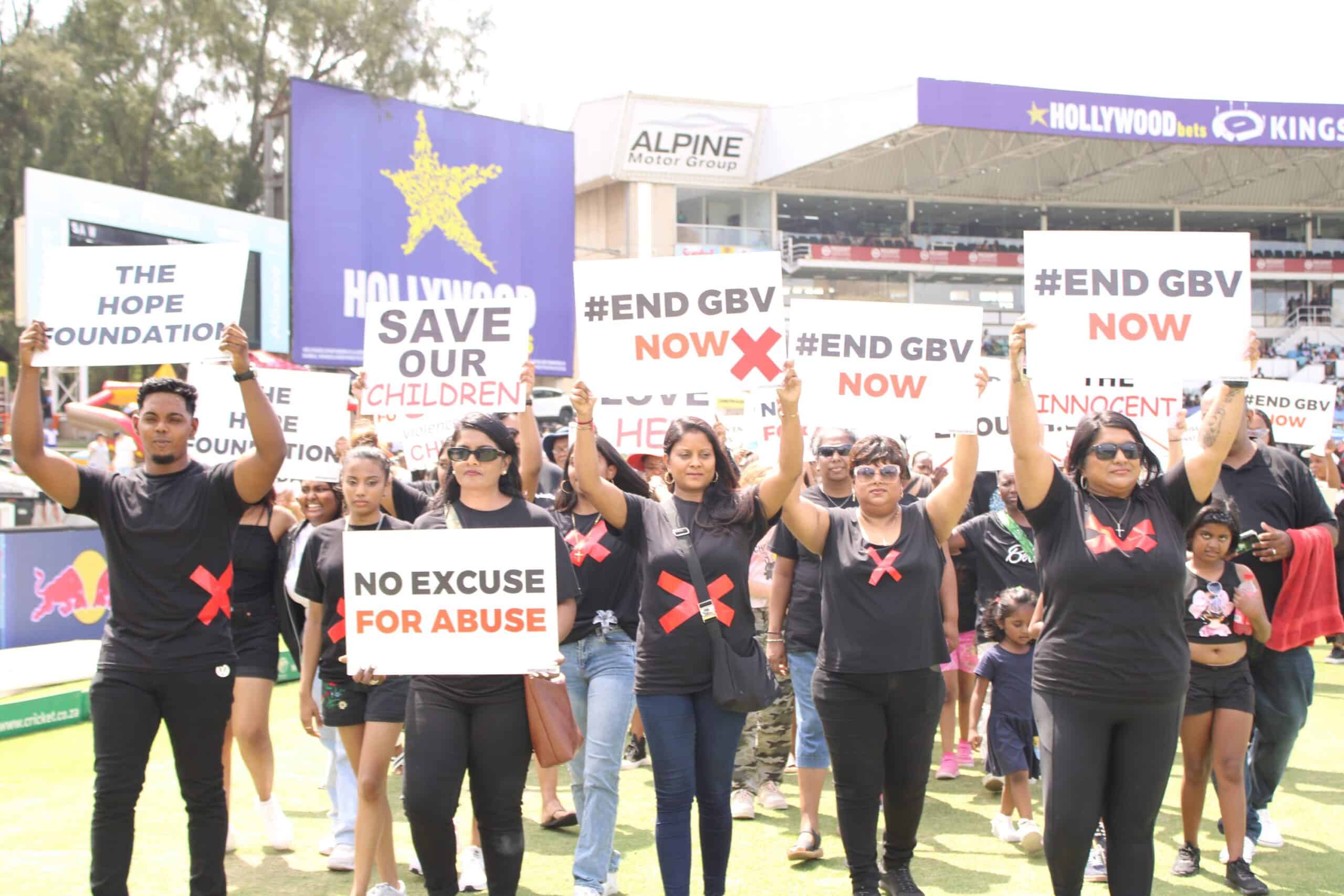 Proteas Women and activists rally against GBV on Black Day ODI