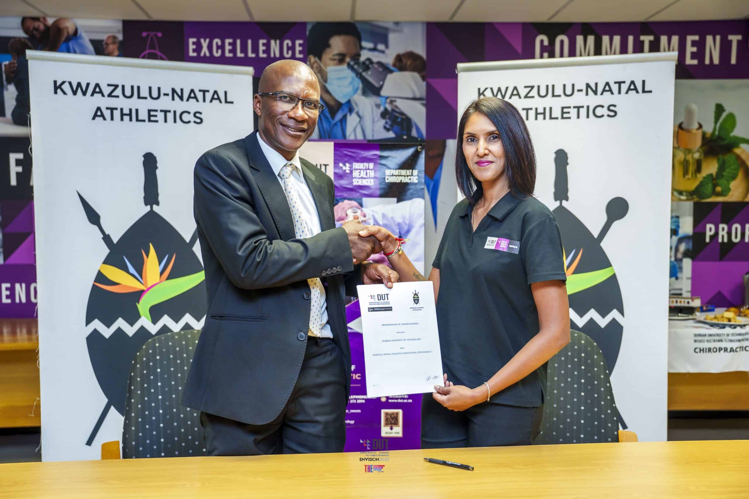 DUT–KZNA deal to strengthen sport science in athletics