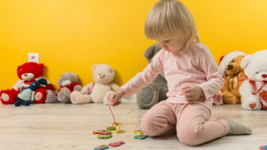 Help your child learn the alphabet with this fun Saturday craft