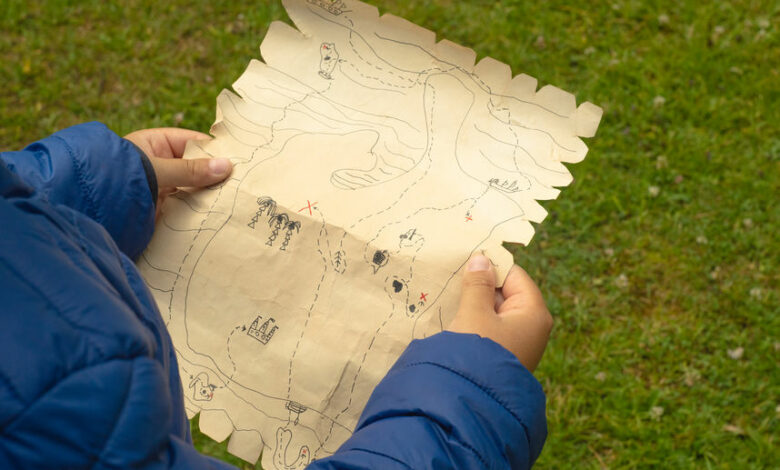 How to make a birthday treasure hunt for kids