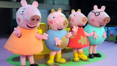 Peppa Pig live in Johannesburg