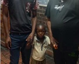 Setswetla father Sibongayena Dlamini is reunited with his lost son