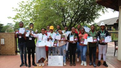 Some of the KwaBhekilanga High School learner graduates