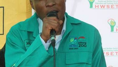 City of Johannesburg Executive Mayor Kabelo Gwamanda.