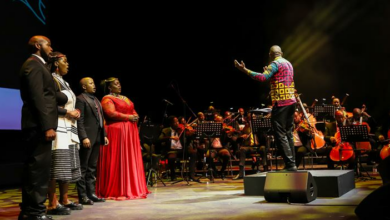 A photo of music festivities