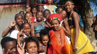 Embo Cultural Ensemble group adorns their cultural attire ready to take over the world by storm. Photo: Alulutho Siboma