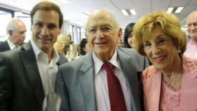 Afrika Tikkun group CEO Mark Lubner with his late father Dr Betram ‘Bertie’ Lubner and mom Hillary in a photo taken years back.