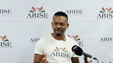 Founding president of Arise South Africa, Mpho Dagagada hopes to woo Alexandra as he launches his political party's local branch.