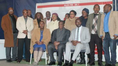 Deputy President Paul Mashatile visits Alexandra High School. Photo: Alulutho Siboma