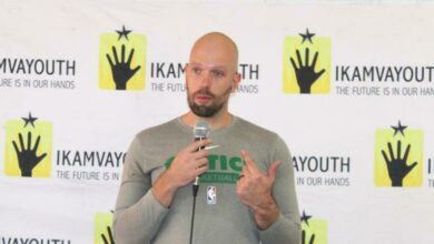 Founder of Rhiza Babuyile, Alef Meulenberg shares how powerful it is for the youth to have access to information as this gives them access to opportunities. Photo; Alulutho Siboma