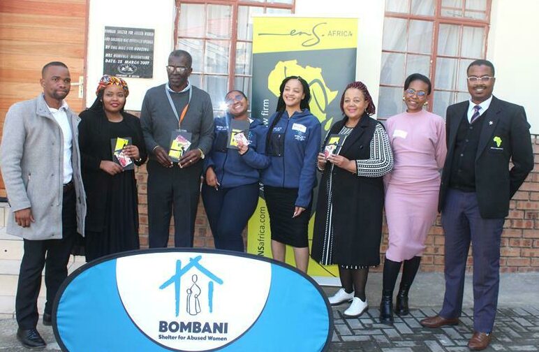 Some of the panel of speakers at the Women's Month Event to educate and empower women at Bombani Shelter pose for a photo. Photo: Alulutho Siboma