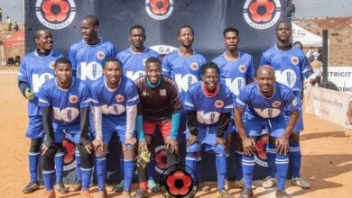 Stop Suffering, one of the eight teams, poses in their new gear, courtesy of 10bet South Africa.