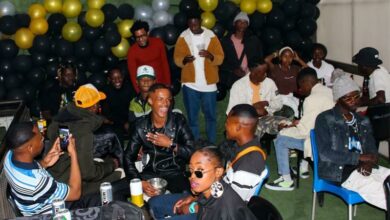 One of the hip-hop events Nhlanhla Innocent Themba organised in Alexandra.