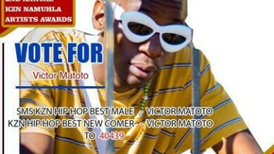 Alex musician Victor Matoto urges his supporters to vote for him in the KZN Namuhla Awards.