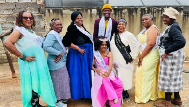 Some of the participants of the Mr & Miss Alexandra Heritage soon after they were hosted for lunch in East Bank. Photo: Supplied