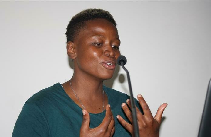 Alex boxer and SA Middleweight Boxing Champion Mapule 'Thunder' Ngubane talks about her upcoming fight. Photo: Sipho Siso